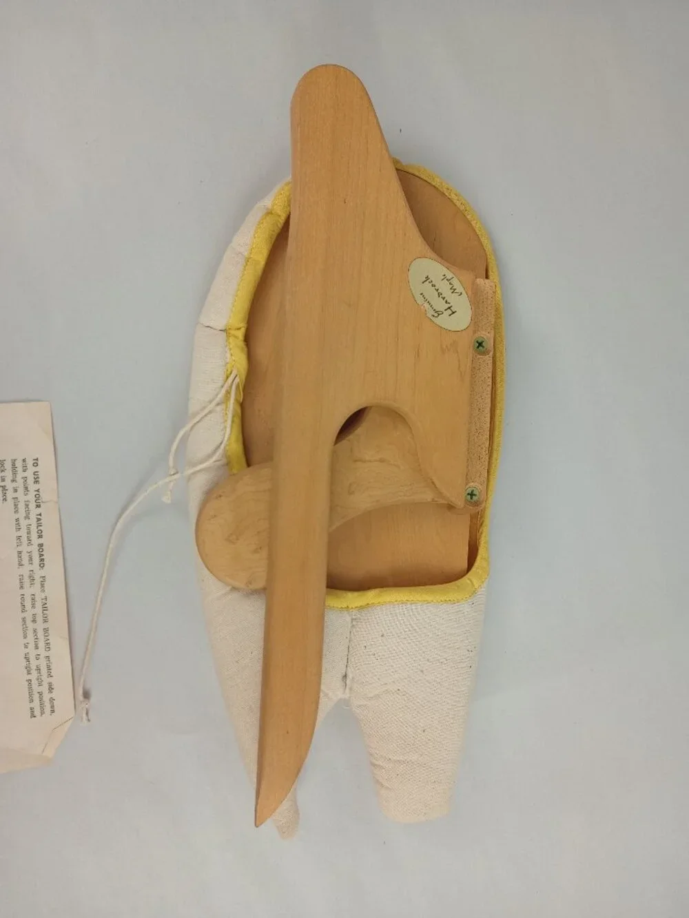 VTG June Tailor Inc. Tailor Board Seamstress‎ Folding Pressing Board With Cover